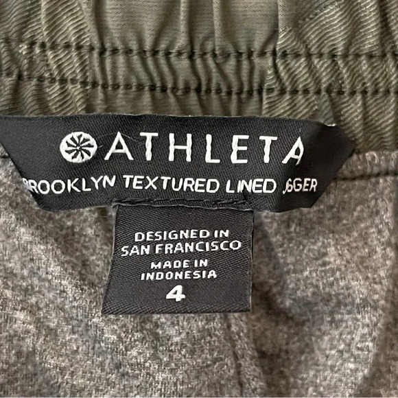 ATHLETA BROOKLYN CAMO LINED JOGGER comfy running gym - Picture 15 of 16